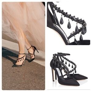 Jimmy Choo x Off-White Victoria Satin Heel